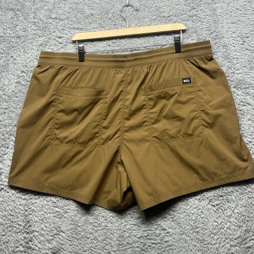 REI Trailmade Shorts Womens 2XL Brown Quick Dry Water Repellent Hiking Pockets - Picture 2 of 12